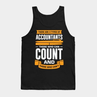 Funny Accountant CPA Gift Tank Top